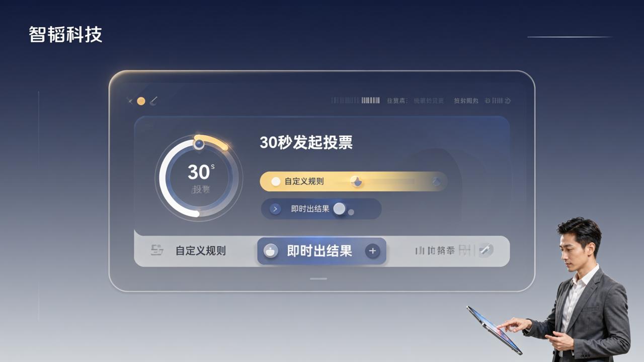 发起投票只要30秒，还能自定义规则，谁用谁知道