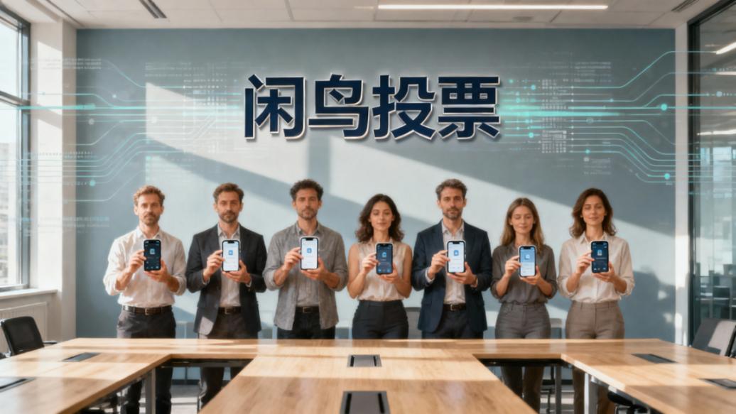 200人投票10分钟全部出结果，闲鸟投票匿名扫码每人限投一次