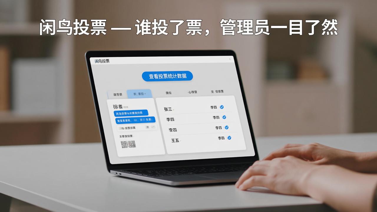 闲鸟投票怎么能看到谁投的