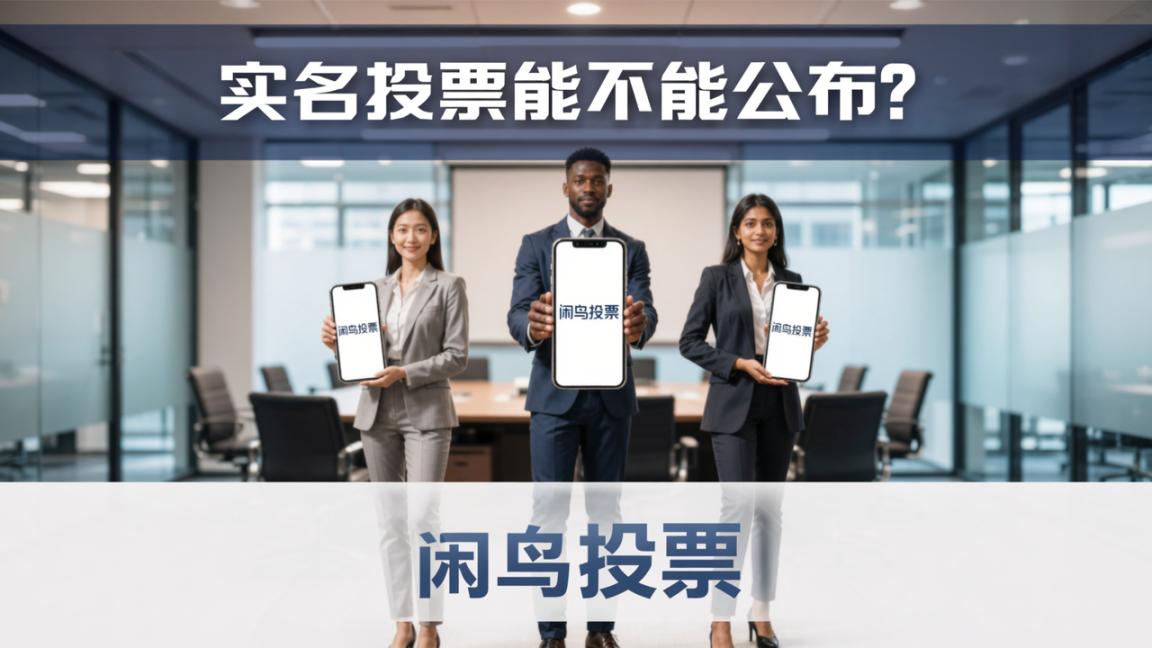 实名投票能不能公布