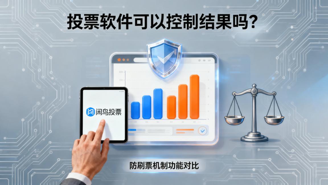 投票软件可以控制结果吗？防刷票机制功能对比