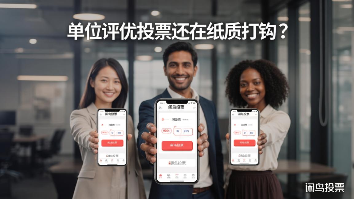 单位评优投票还在纸质打钩？在线评选工具效率对比