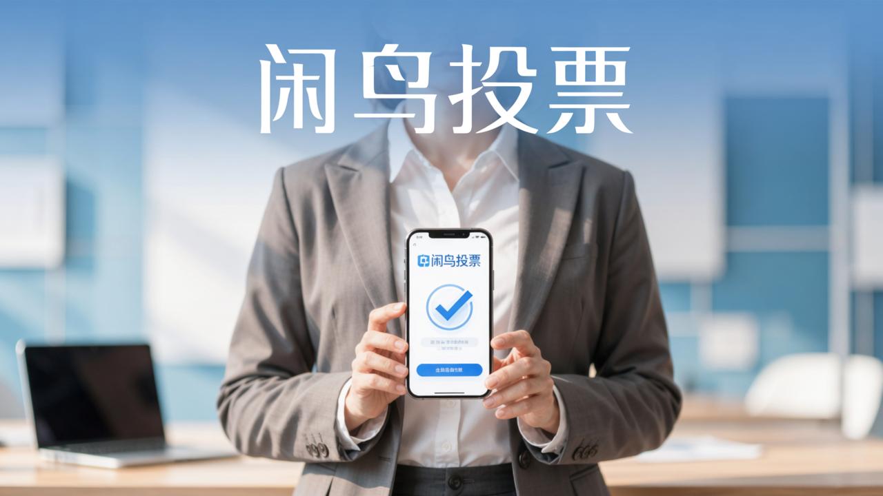 微信投票小程序哪个好用？「闲鸟投票」无需注册，扫码即投