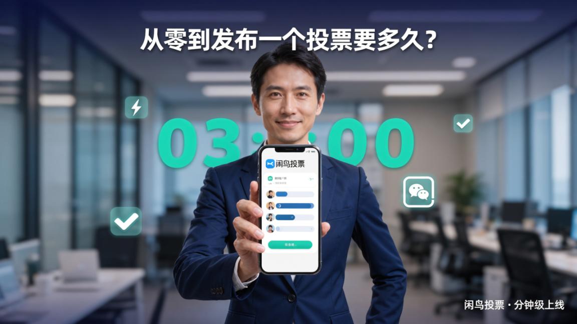 从零到发布一个投票要多久？投票工具的创建效率横评