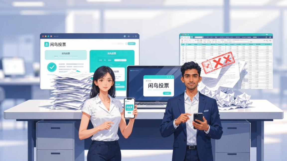 考核定性评价怎么做？投票小程序的民主测评功能对比